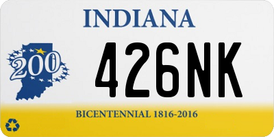 IN license plate 426NK