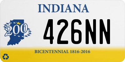 IN license plate 426NN