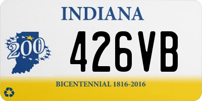 IN license plate 426VB