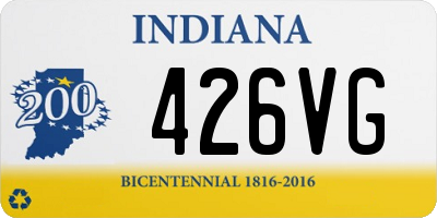 IN license plate 426VG