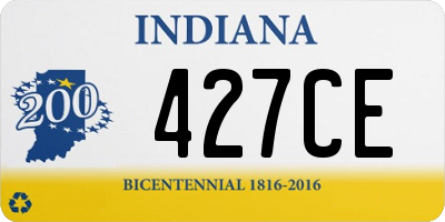 IN license plate 427CE