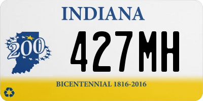 IN license plate 427MH