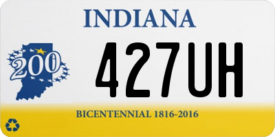 IN license plate 427UH