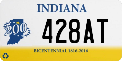 IN license plate 428AT