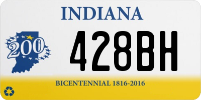 IN license plate 428BH