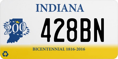 IN license plate 428BN