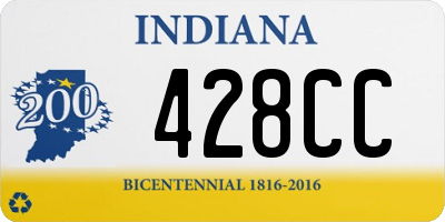 IN license plate 428CC