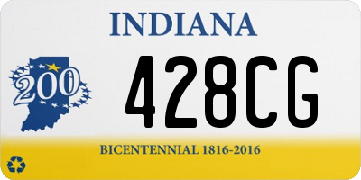 IN license plate 428CG