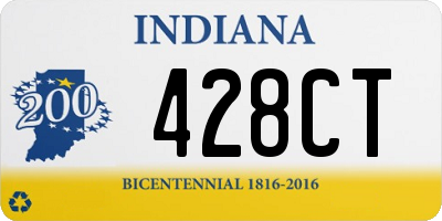 IN license plate 428CT