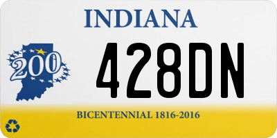 IN license plate 428DN