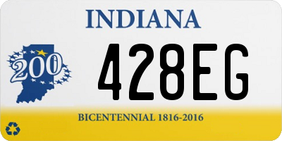 IN license plate 428EG