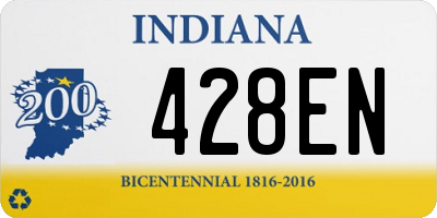 IN license plate 428EN