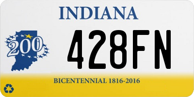 IN license plate 428FN