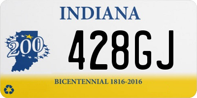 IN license plate 428GJ