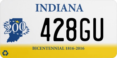 IN license plate 428GU