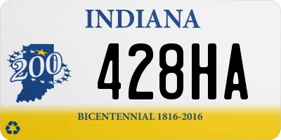 IN license plate 428HA
