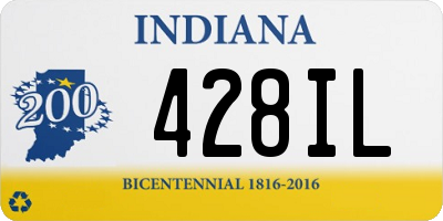 IN license plate 428IL