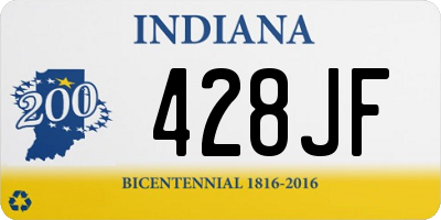 IN license plate 428JF