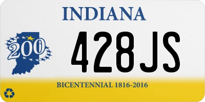 IN license plate 428JS