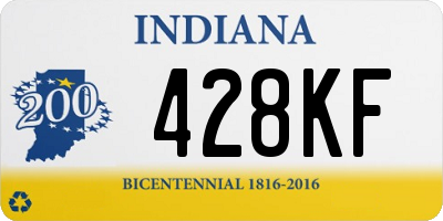 IN license plate 428KF