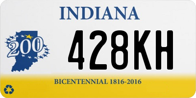 IN license plate 428KH