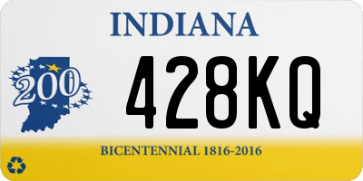 IN license plate 428KQ