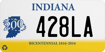 IN license plate 428LA