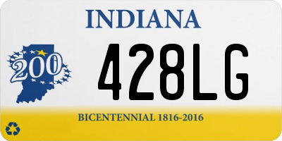 IN license plate 428LG