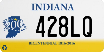 IN license plate 428LQ