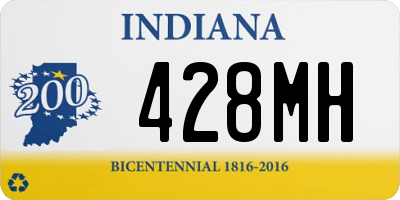 IN license plate 428MH