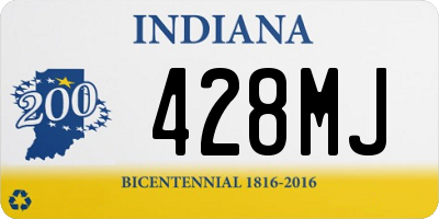IN license plate 428MJ