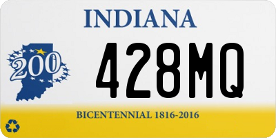 IN license plate 428MQ