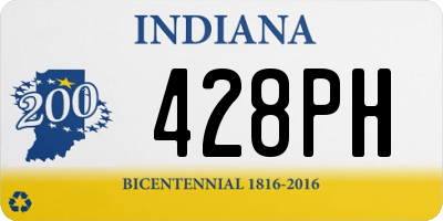 IN license plate 428PH