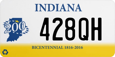 IN license plate 428QH