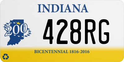 IN license plate 428RG