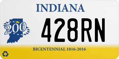 IN license plate 428RN