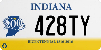 IN license plate 428TY