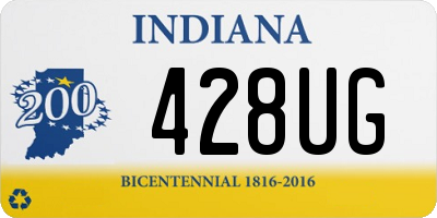 IN license plate 428UG