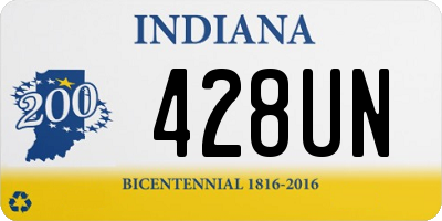 IN license plate 428UN