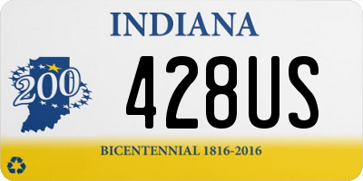 IN license plate 428US