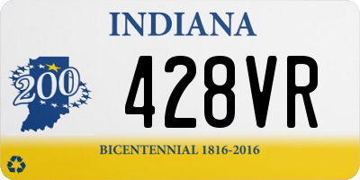 IN license plate 428VR