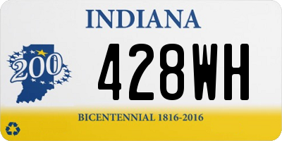 IN license plate 428WH