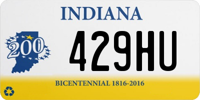 IN license plate 429HU