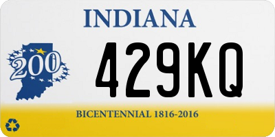 IN license plate 429KQ