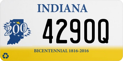 IN license plate 429OQ