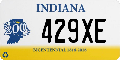 IN license plate 429XE