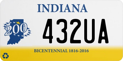 IN license plate 432UA