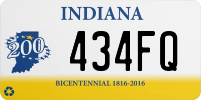 IN license plate 434FQ