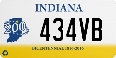 IN license plate 434VB