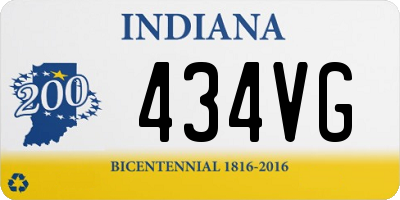 IN license plate 434VG